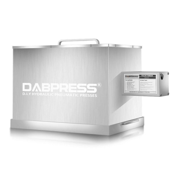 Pollen Tumbler Machine - Including 2pc Each of 120, 160 and 220 Micron Replaceable Nylon Sifter